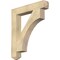 Ekena Millwork Westlake Craftsman Rough Sawn Bracket, Douglas Fir, 6"W x 38"D x 44"H BKT06X38X44WTL04RDF - alternate 1